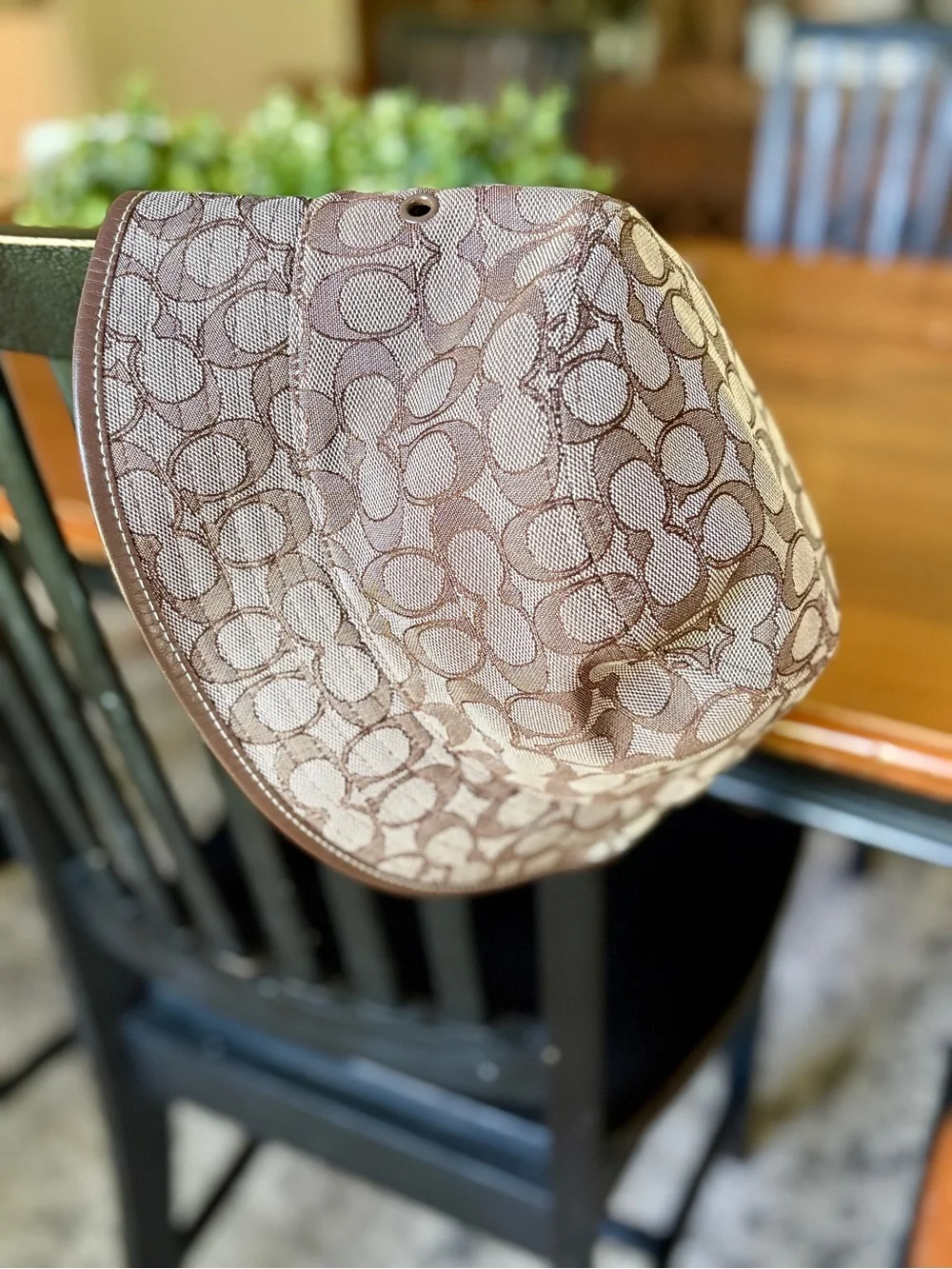 COACH Signature Jacquard Bucket Hat